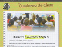 Tablet Screenshot of micuadernodeclase.com